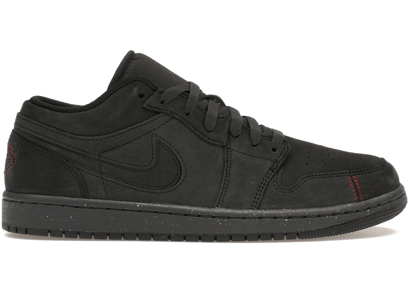Jordan 1 Low Se Craft Dark Smoke Grey Varsity Red