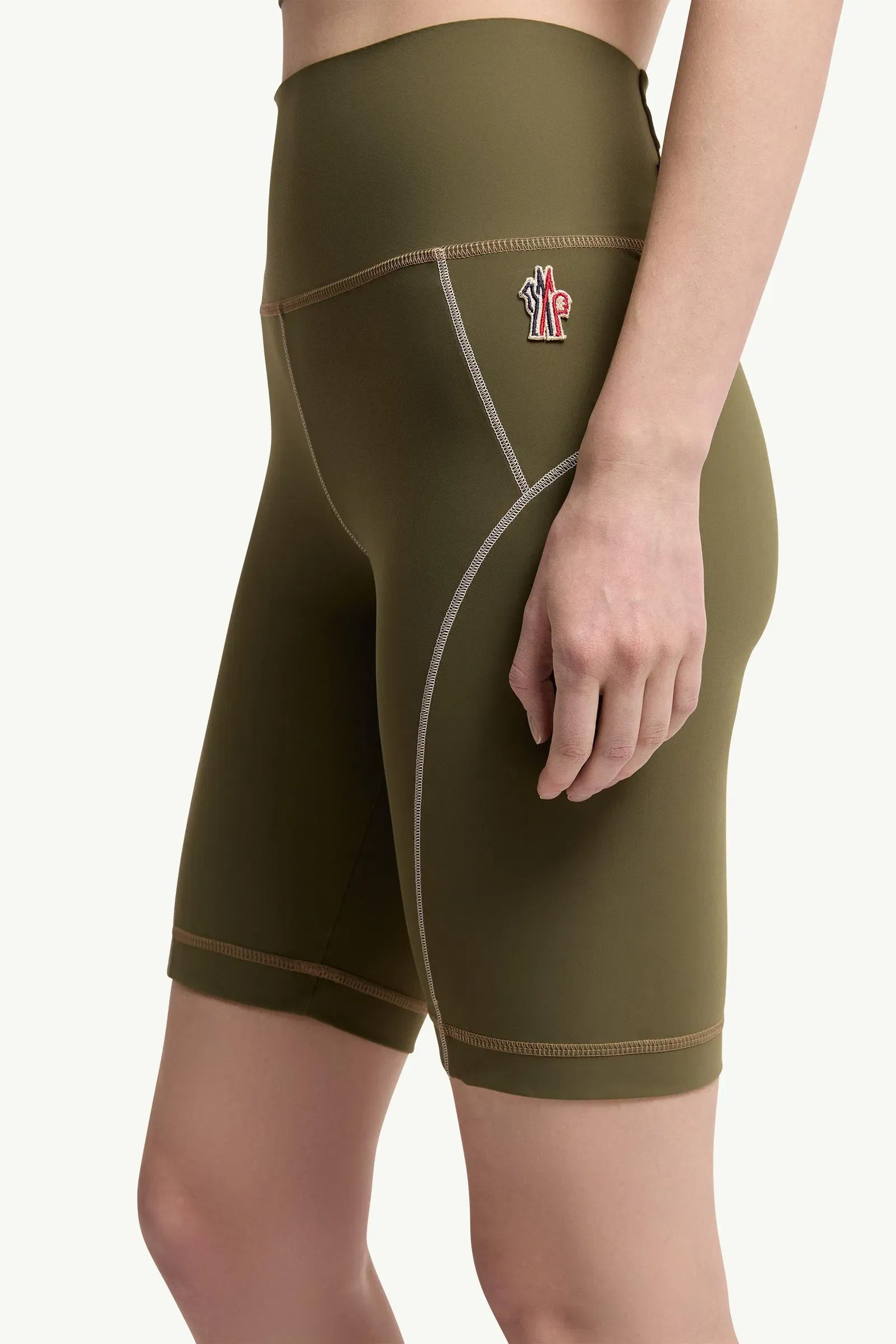 Moncler Polartec® Shorts Olive Green Olive Green
