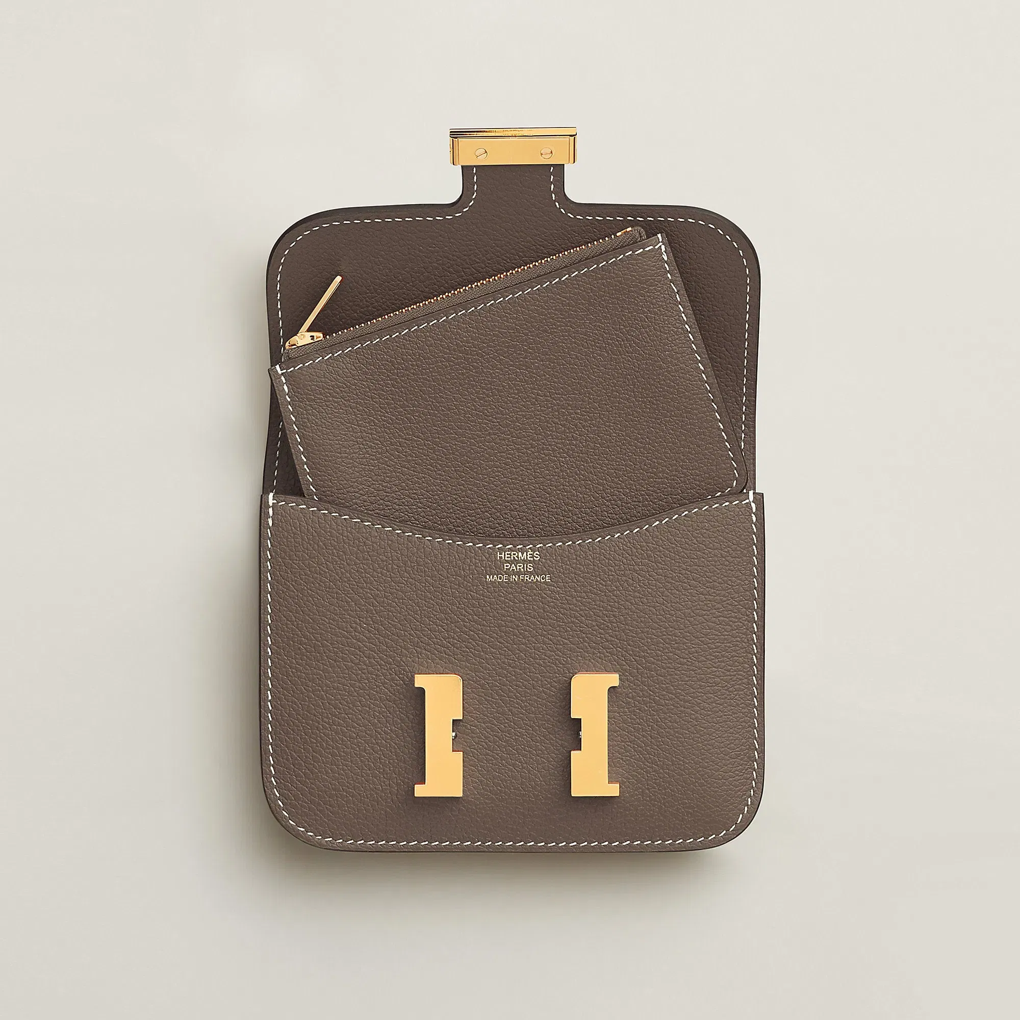 Hermes Constance Slim Wallet Alezan