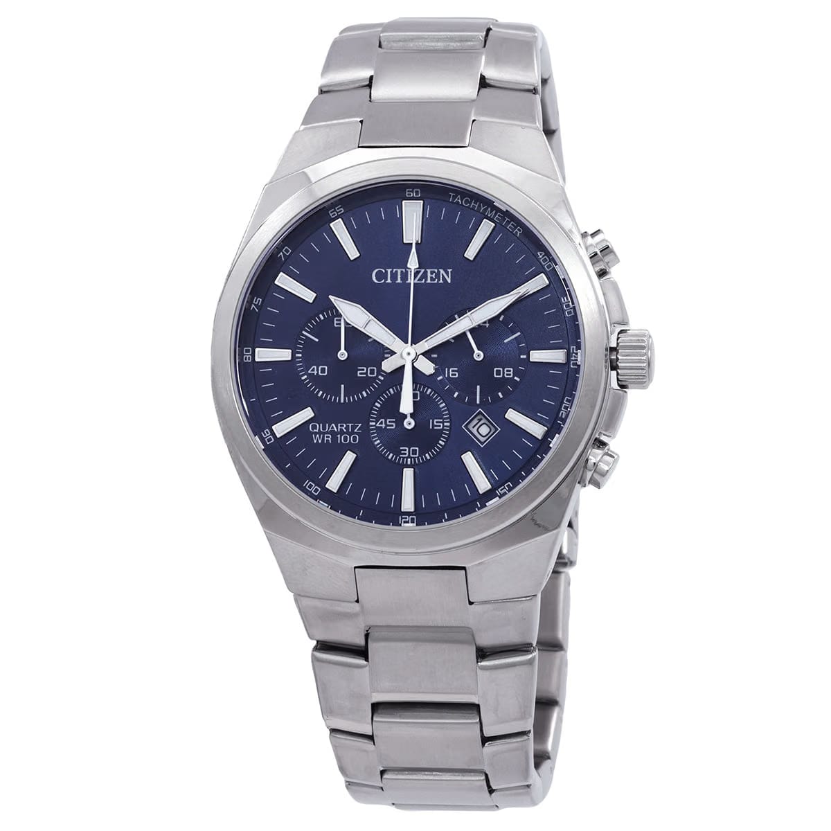 Citizen Chronograph Quartz Blue Dial Mens Watch