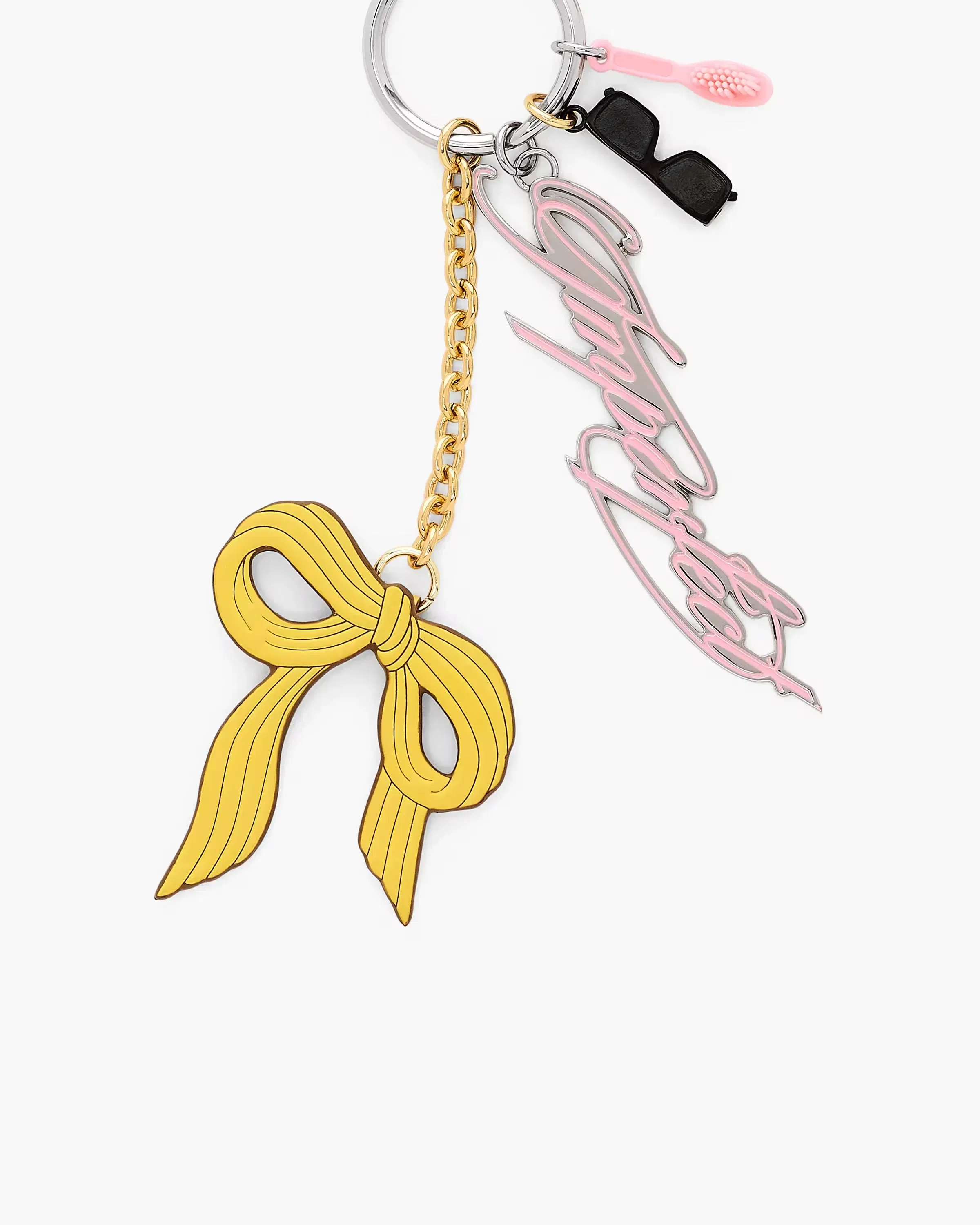 Marc Jacobs The Perfect Imperfect Bag Charm Nickel