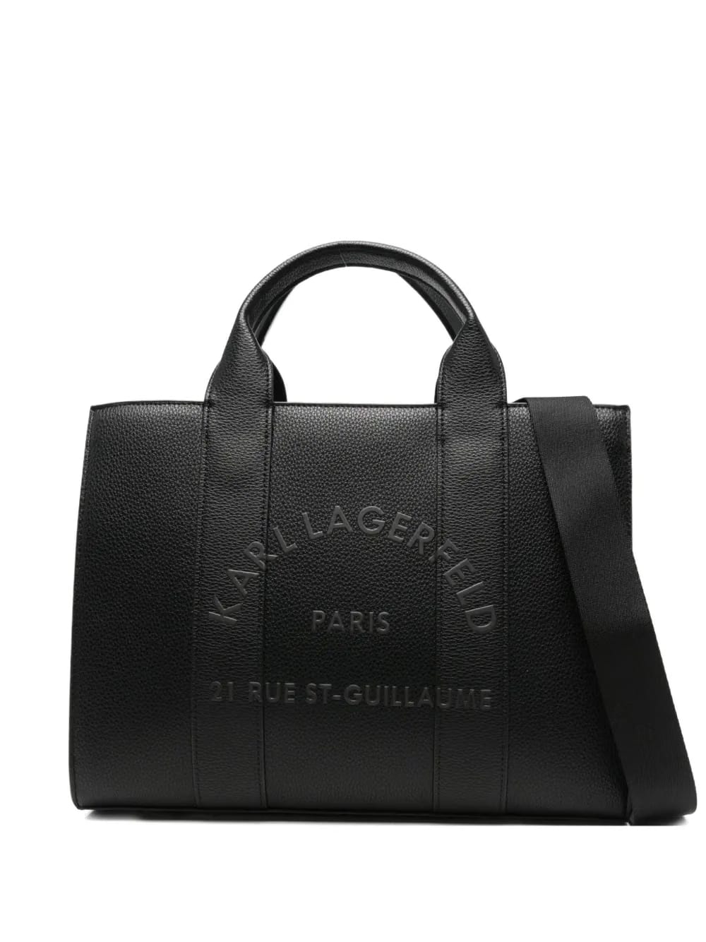 medium Rue St-Guillaume logo tote bag