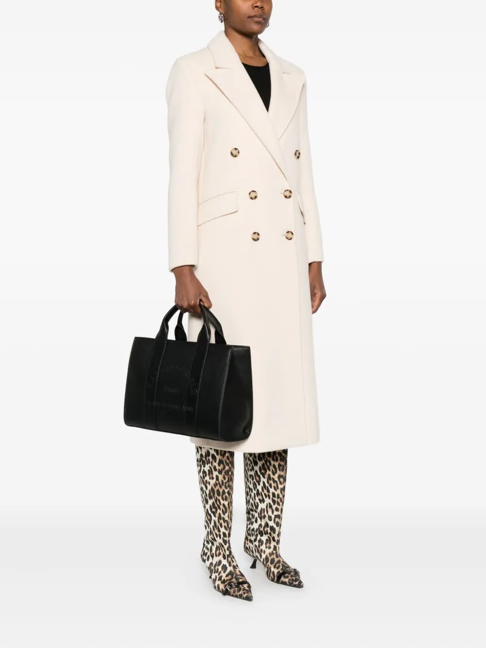 medium Rue St-Guillaume logo tote bag