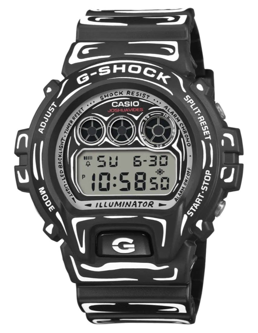 Casio G-Shock x Joshua Vides - Black white