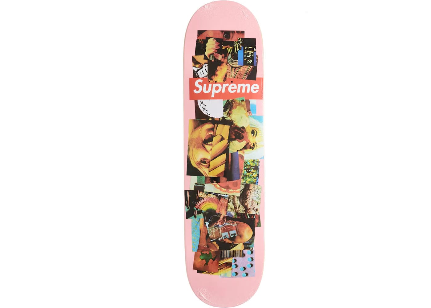 Supreme Stack Skateboard Deck Pink