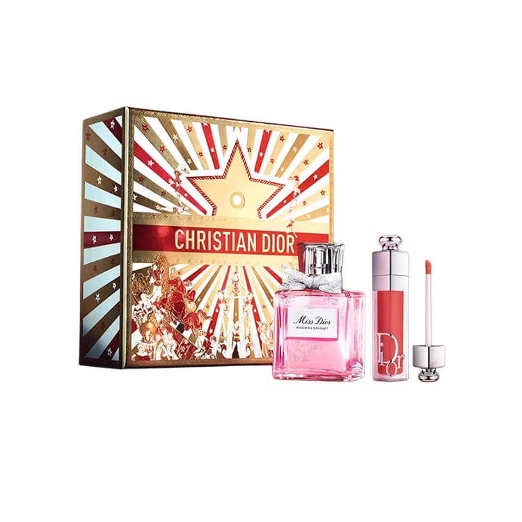 Dior Floral Sweetheart Enchanting Lip Balm Perfume Set 26 New Year Limited Eau De Toilette Fragrant Lemon Peony