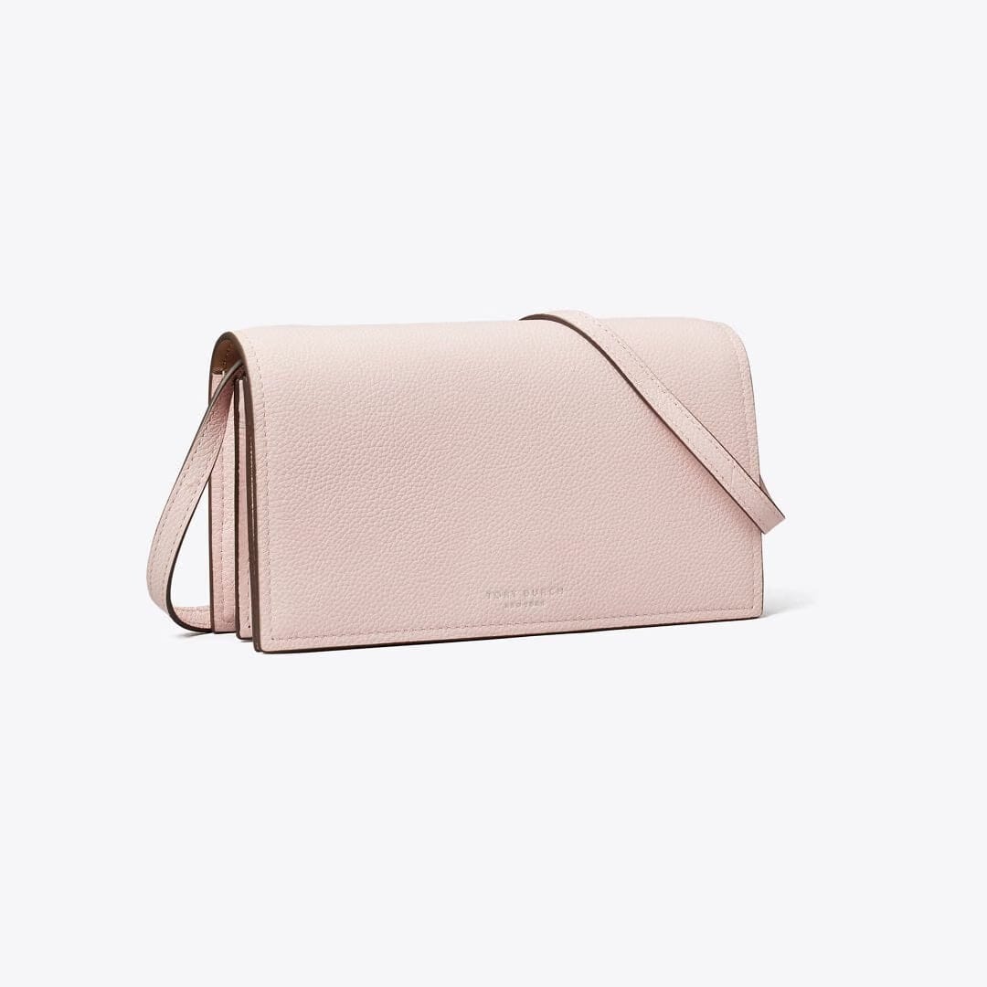Tory Burch Perry Wallet Crossbody Rose