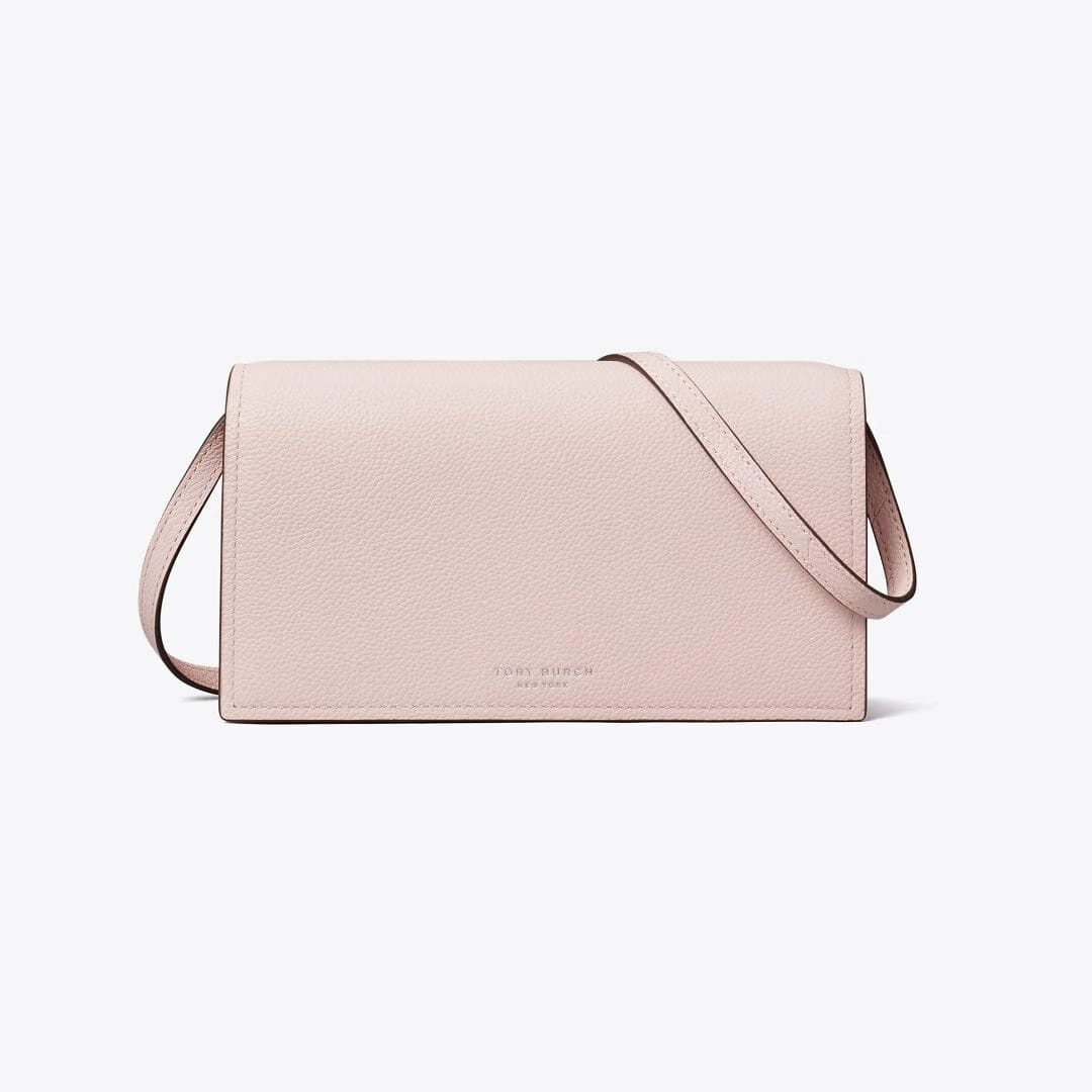 Tory Burch Perry Wallet Crossbody Rose