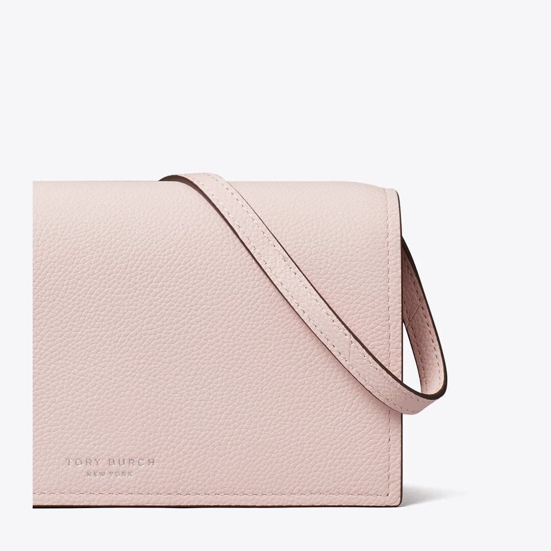 Tory Burch Perry Wallet Crossbody Rose