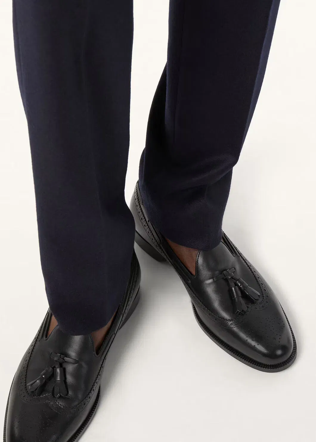 LoroPiana Serge Walk Loafer Black