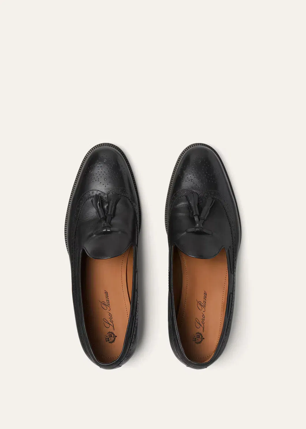 LoroPiana Serge Walk Loafer Black