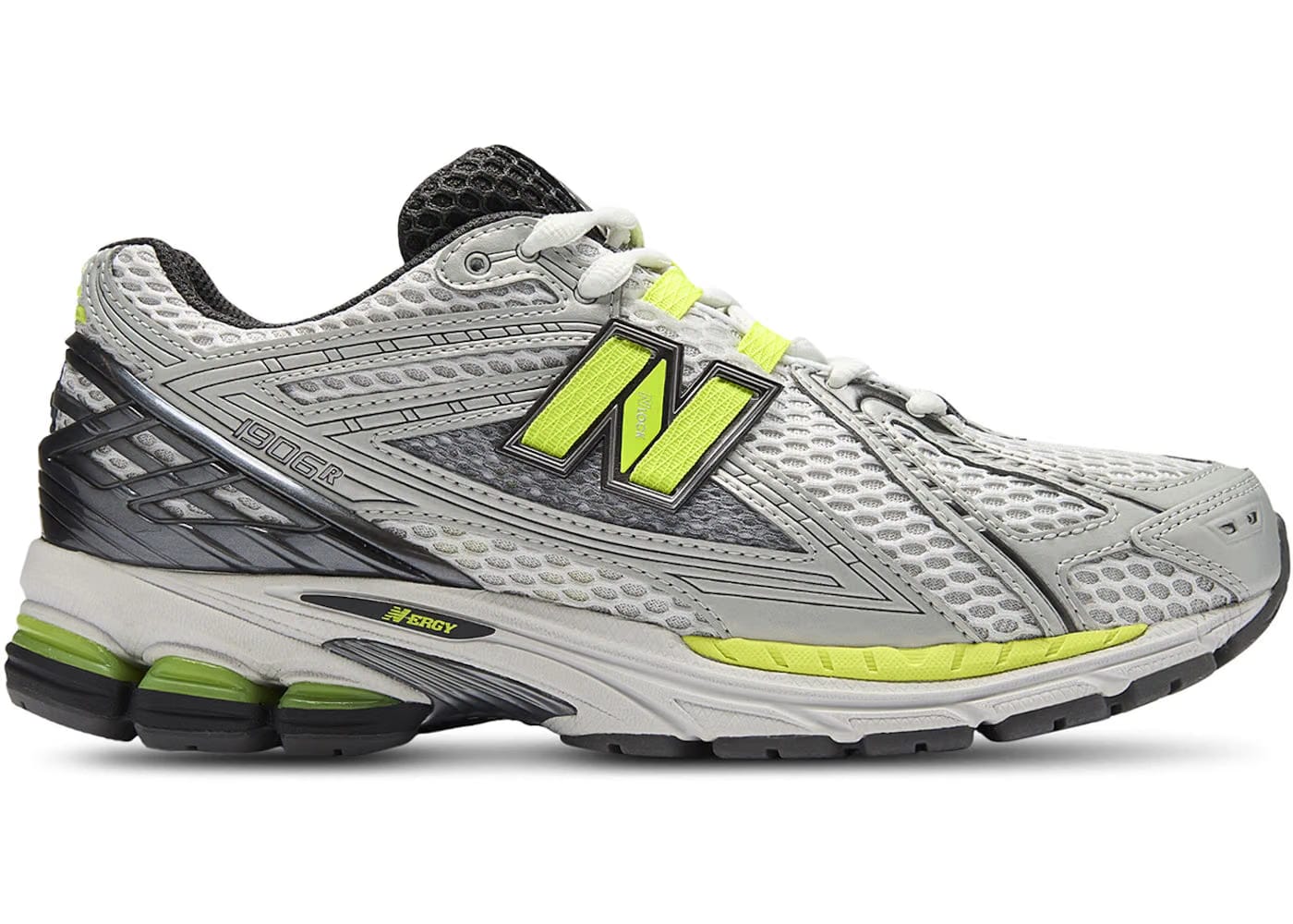 New Balance U1906 Black Metallic Grey Neon