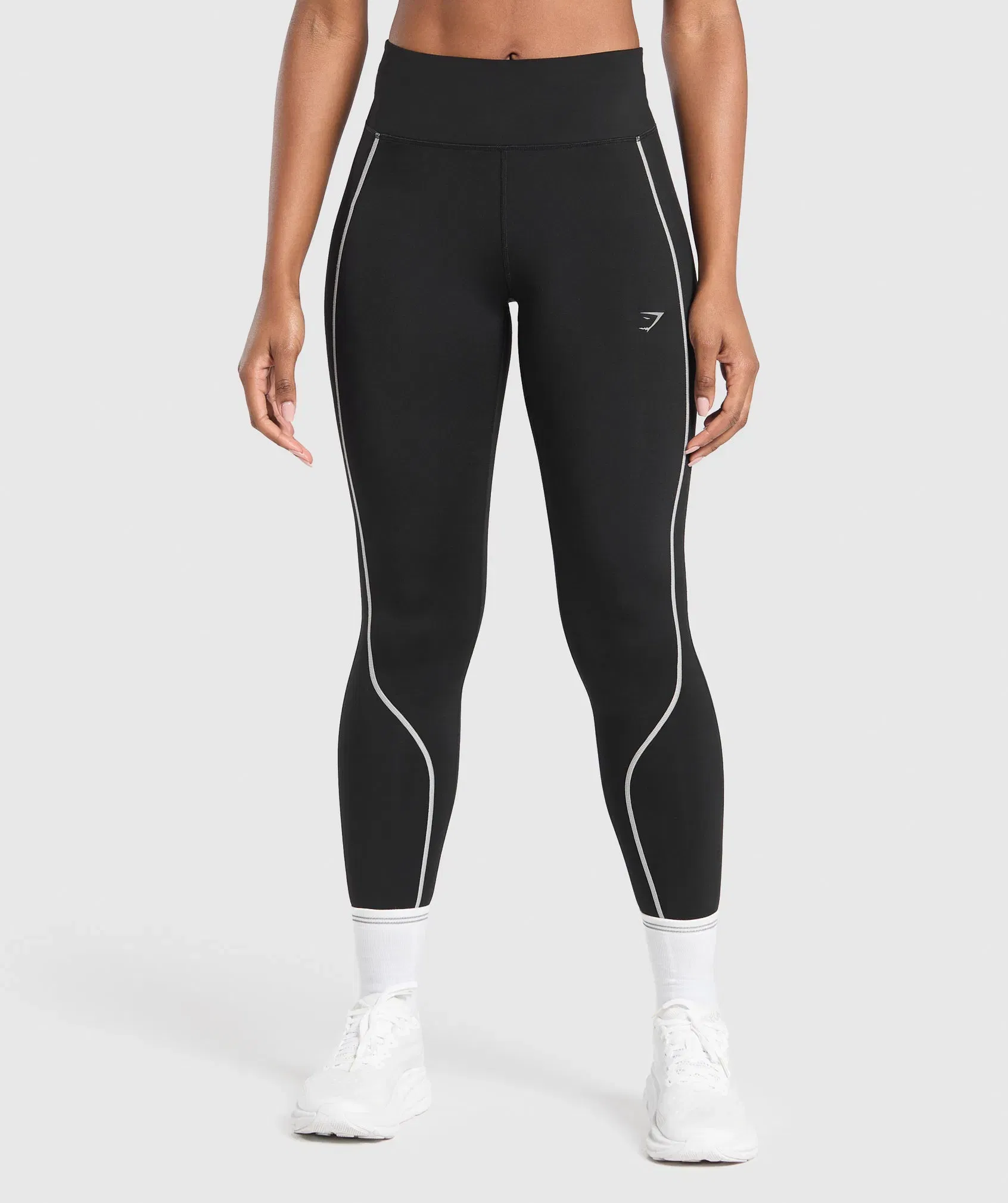 Women's Gymshark Running Warmth Leggings Black