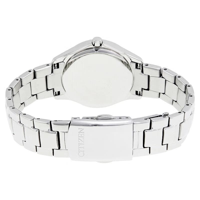Citizen Silhouette Crystal Eco-Drive Pink Dial Diamond Women's Watch