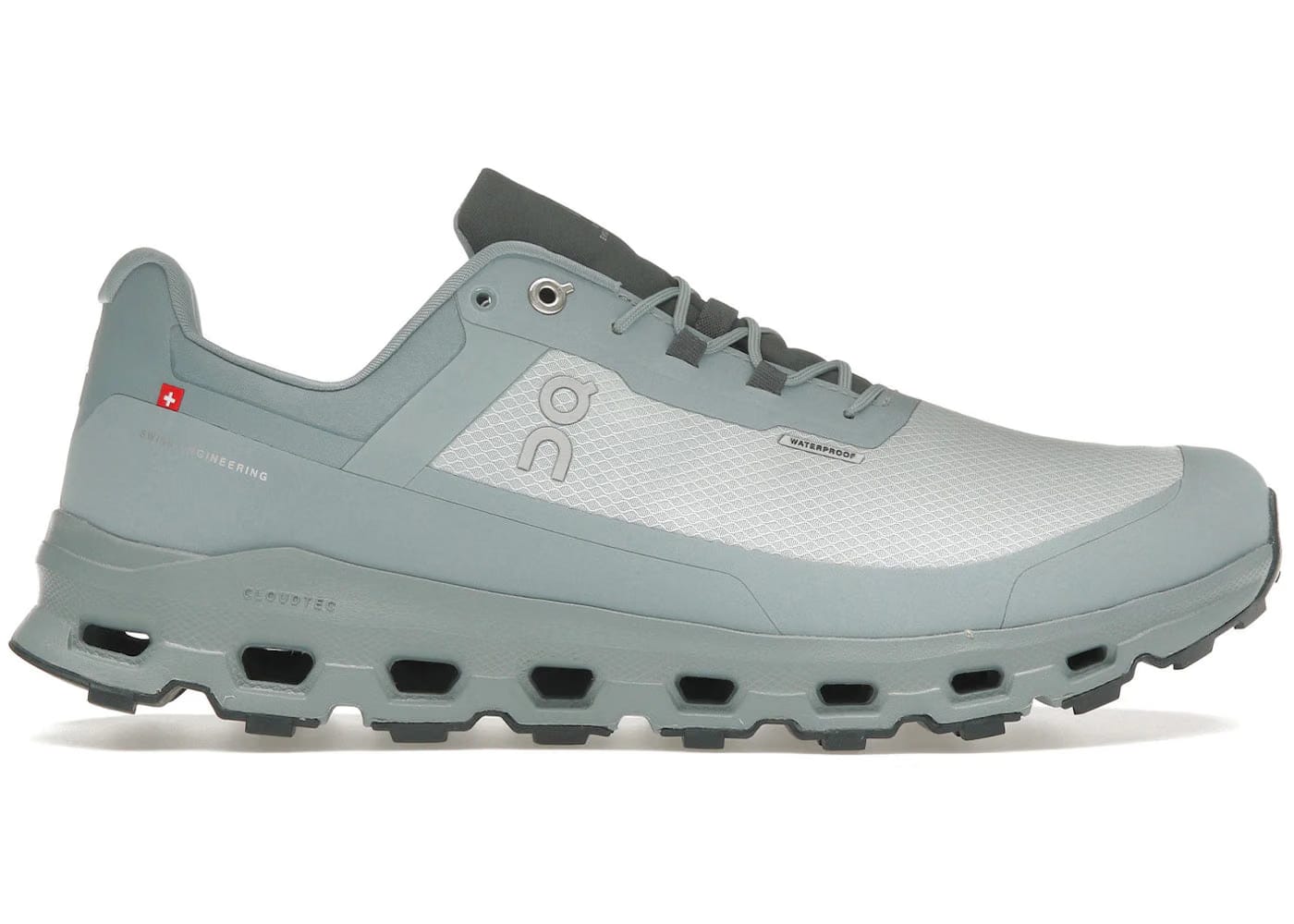 On Running Cloudvista Waterproof Glacier Cobble Womens