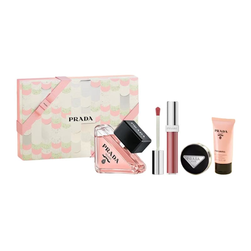 Prada Liquid Lipstick I Am Unpredictable Perfume Set Box Limited Edition Eau De Parfum Edp Woody Four Piece Set