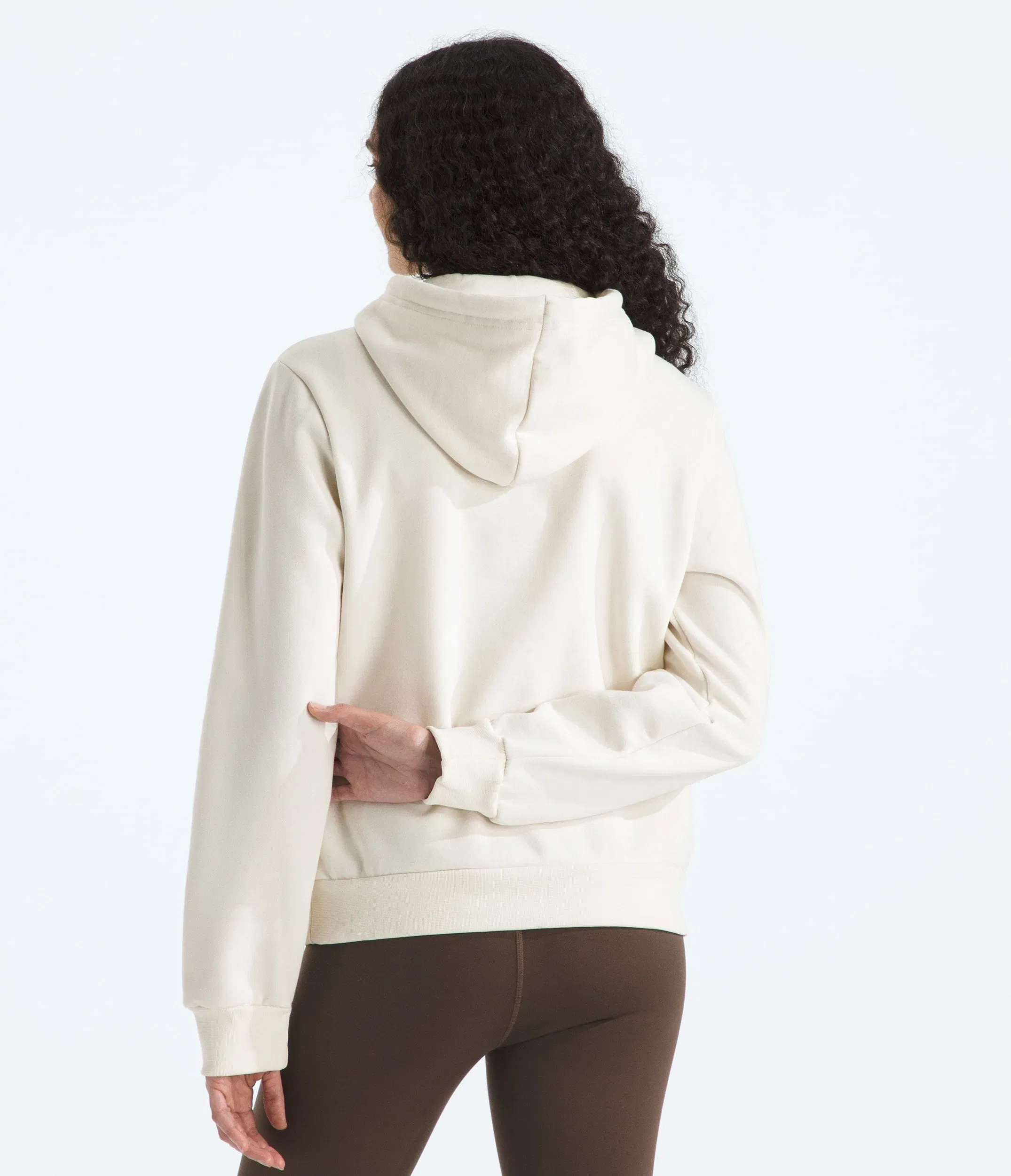 The North Face Women’s Evolution Simple Dome Regular Hoodie White Dune
