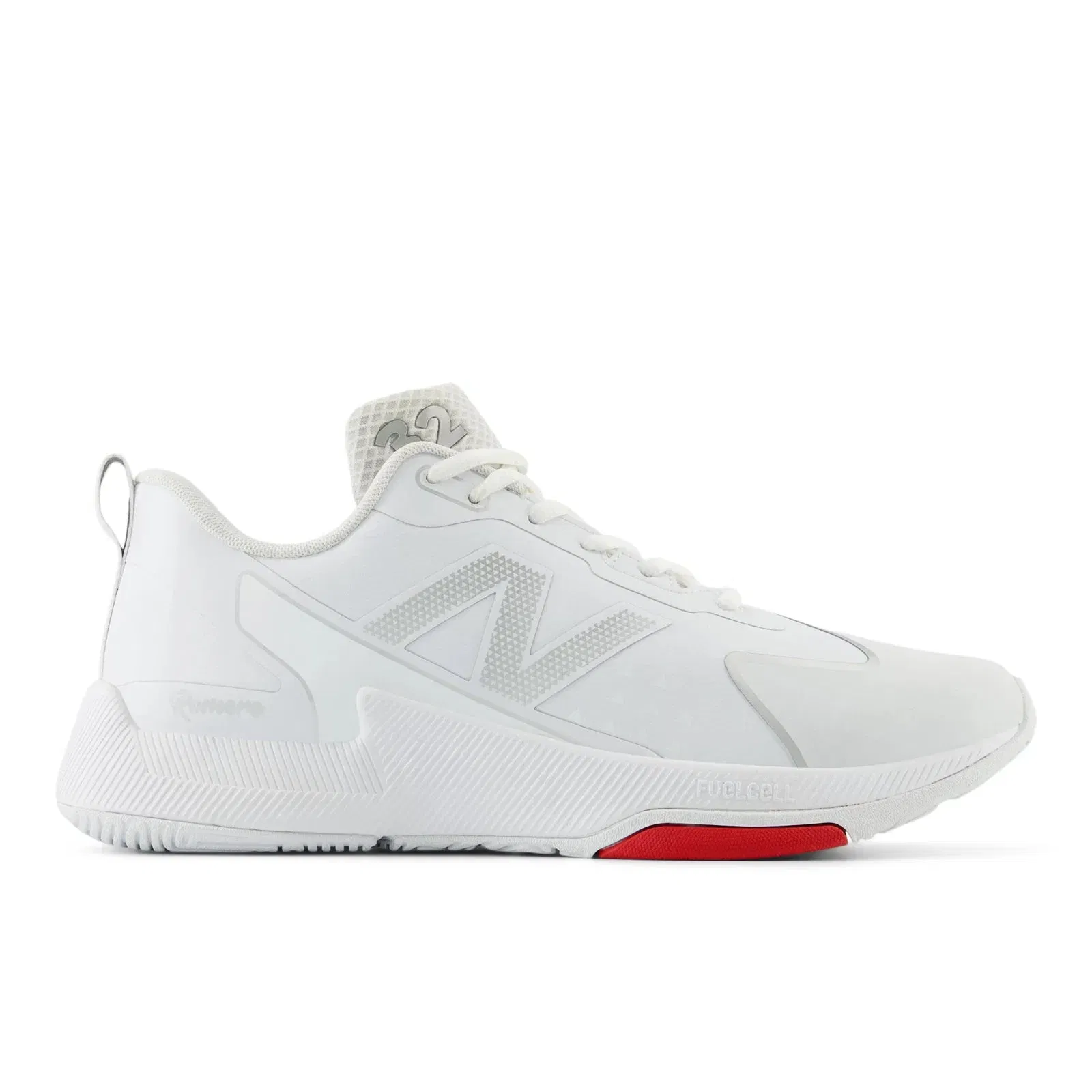 New Balance Fuelcell Romero Duo Trainer White With Silver Metallic Womens White With Silver Metallic