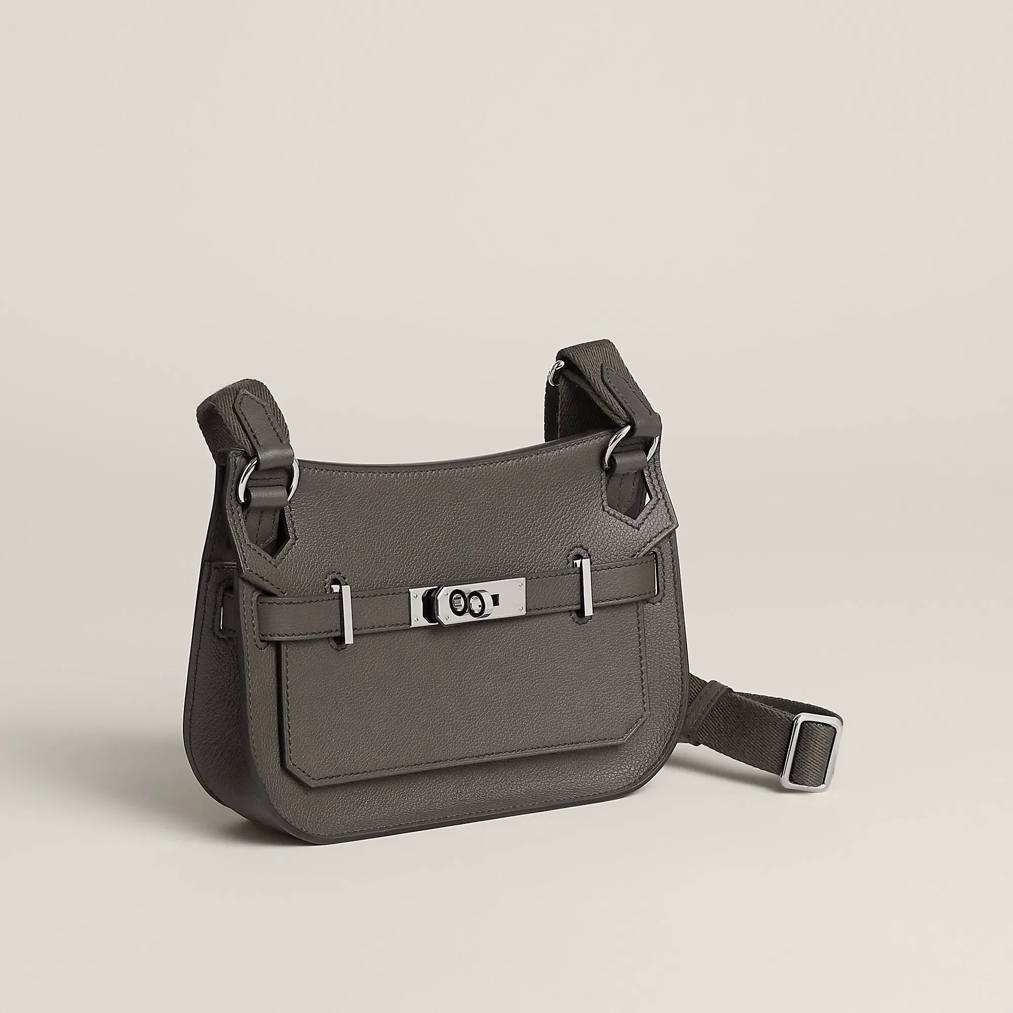 Hermes Jypsiere Mini Bag Gris Ple