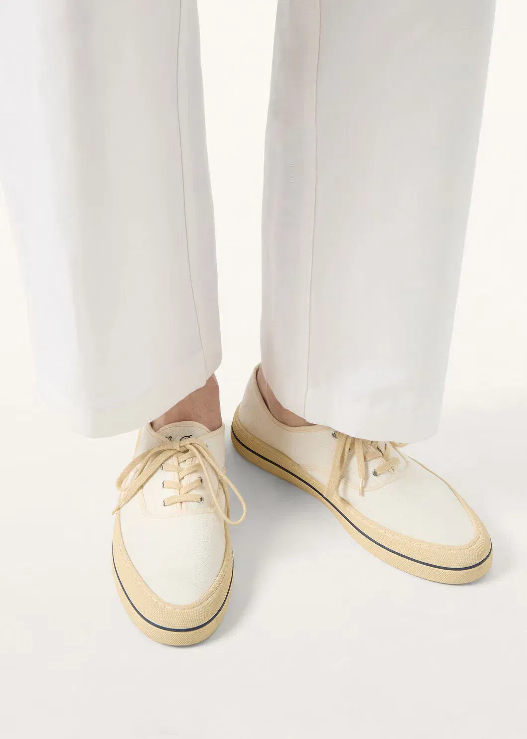 LoroPiana Nantucket Walk Sneaker Natural