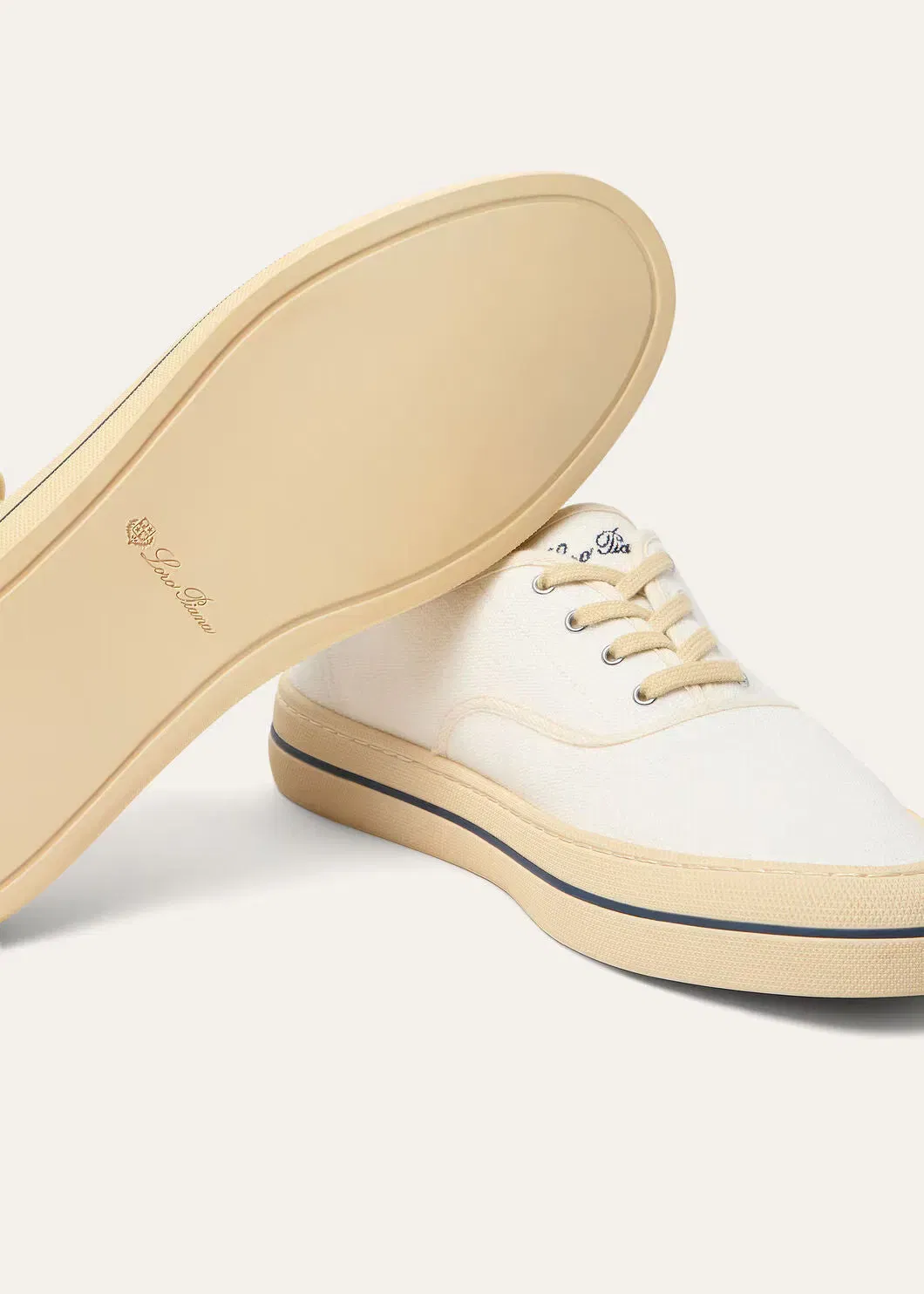 LoroPiana Nantucket Walk Sneaker Natural