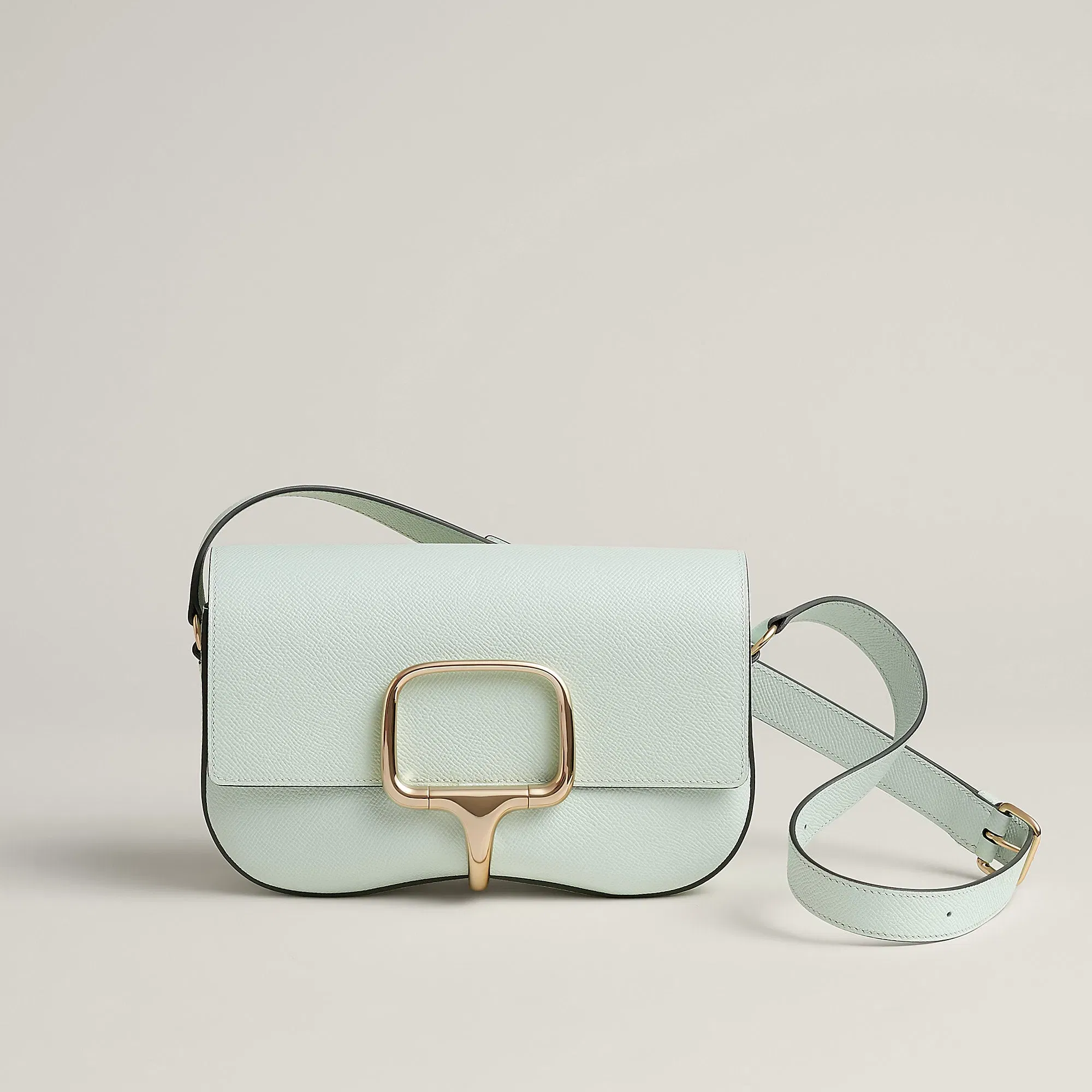 Hermes Herms Della Cavalleria Elan Bag Gold