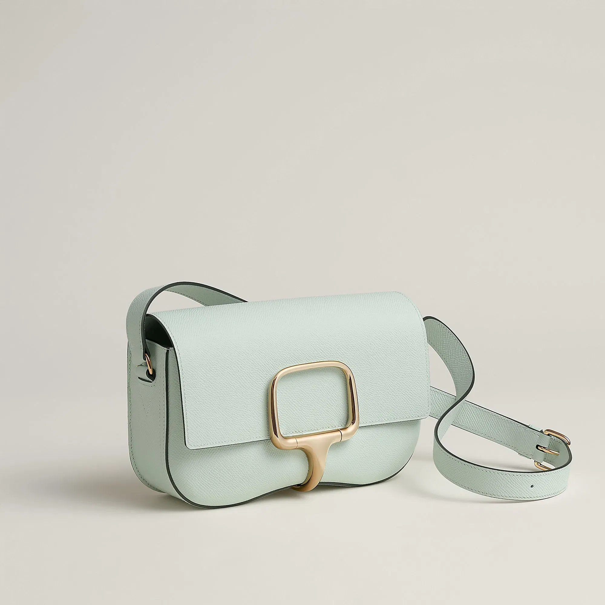 Hermes Herms Della Cavalleria Elan Bag Gold