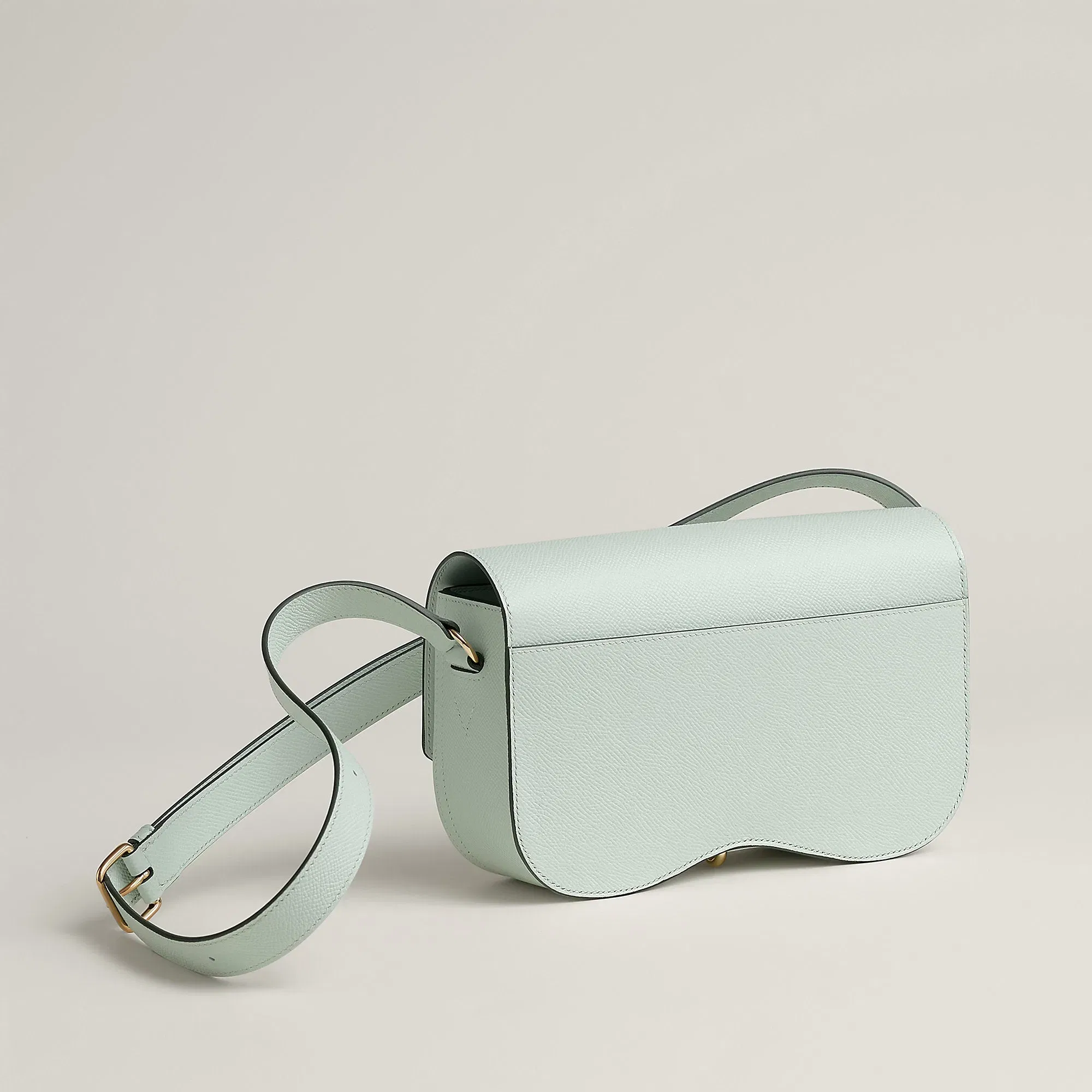 Hermes Herms Della Cavalleria Elan Bag Gold