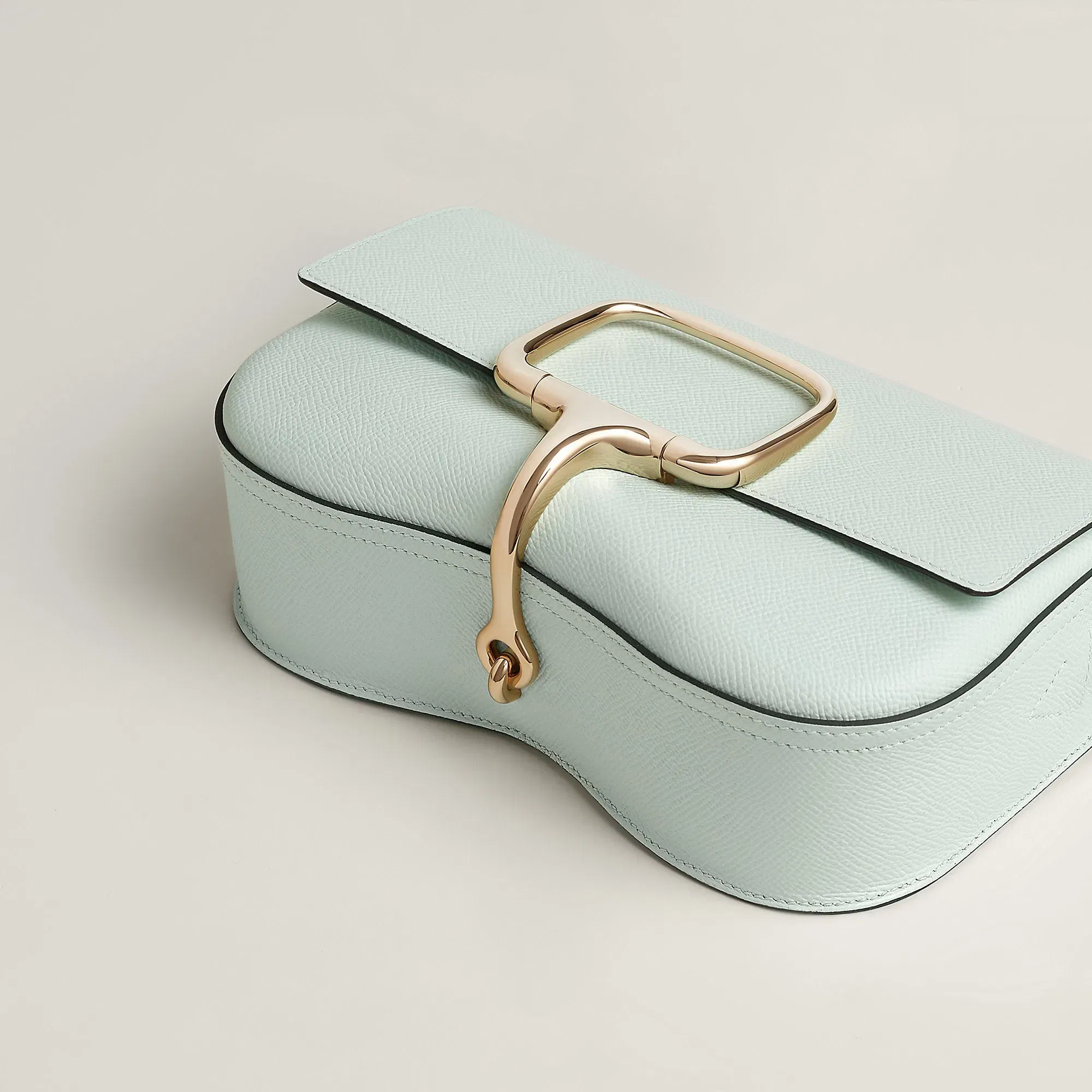 Hermes Herms Della Cavalleria Elan Bag Gold