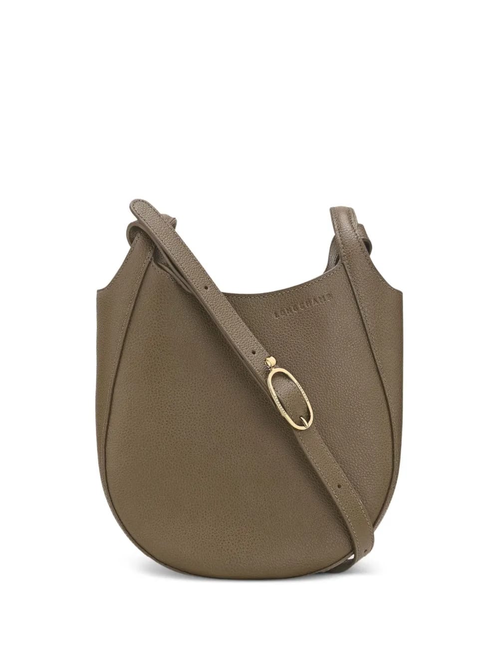 small Le Foulonné grained leather cross body bag