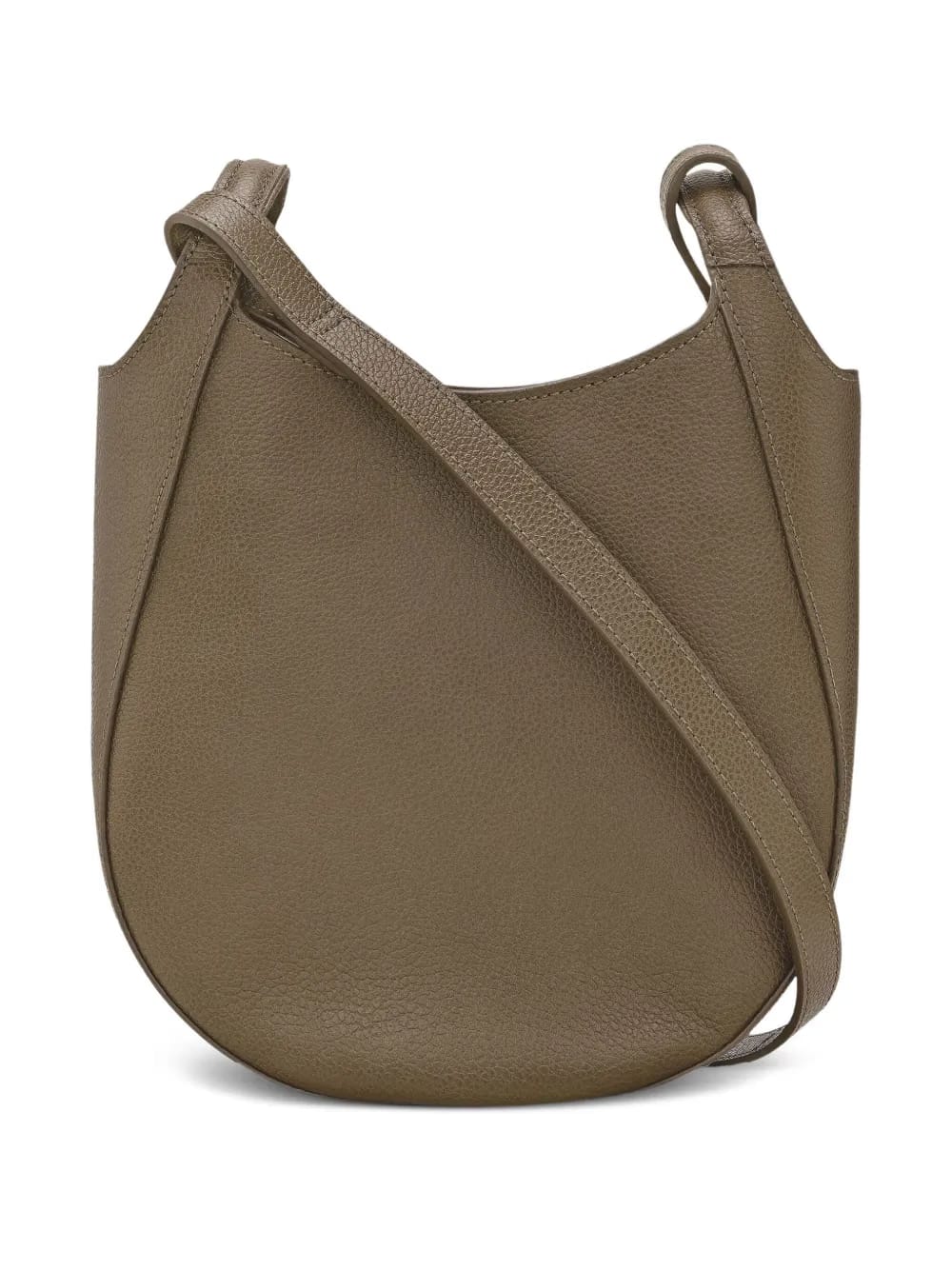 small Le Foulonné grained leather cross body bag