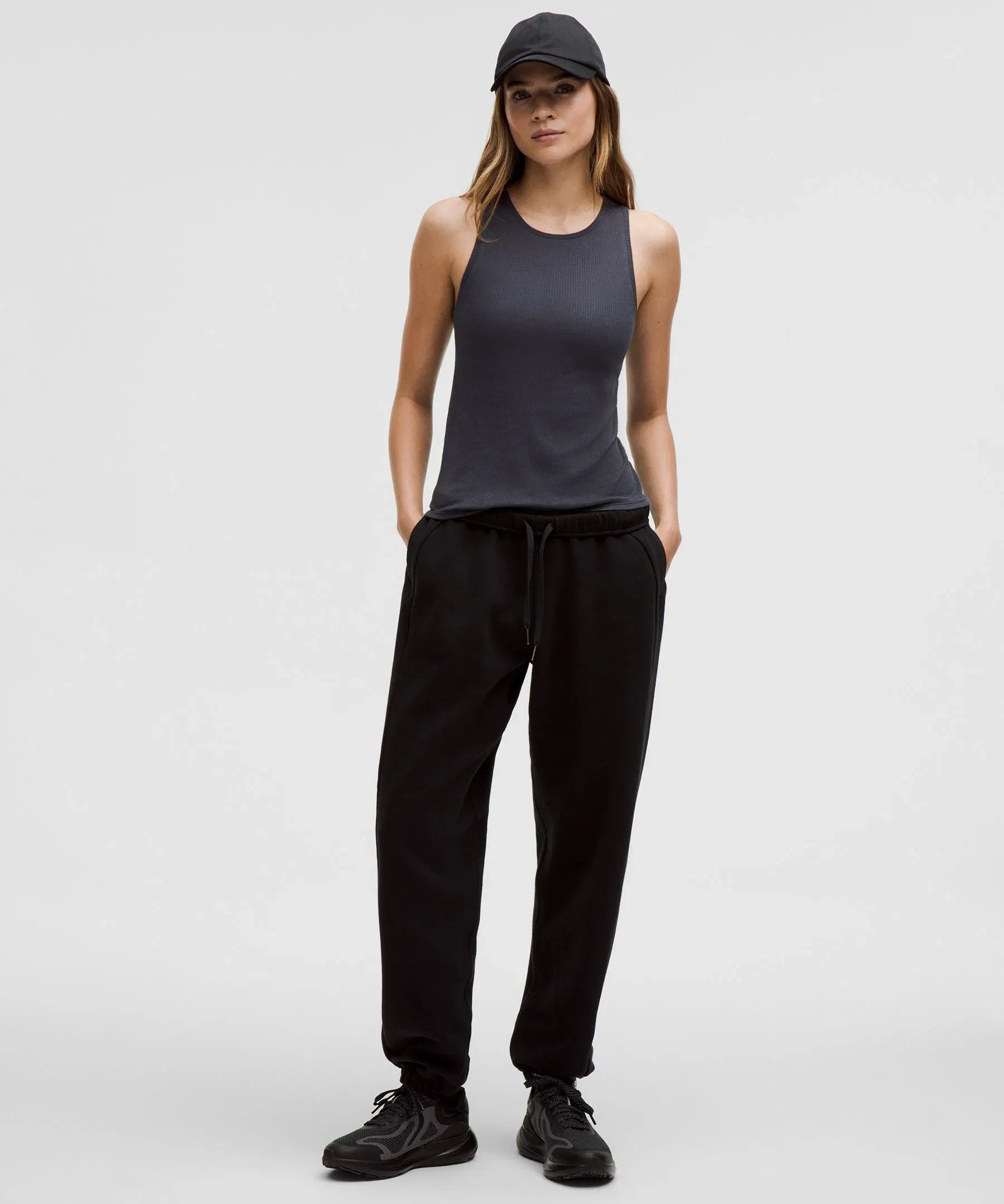 Lululemon Women's Sheer Cotton Ribbed Tank Top