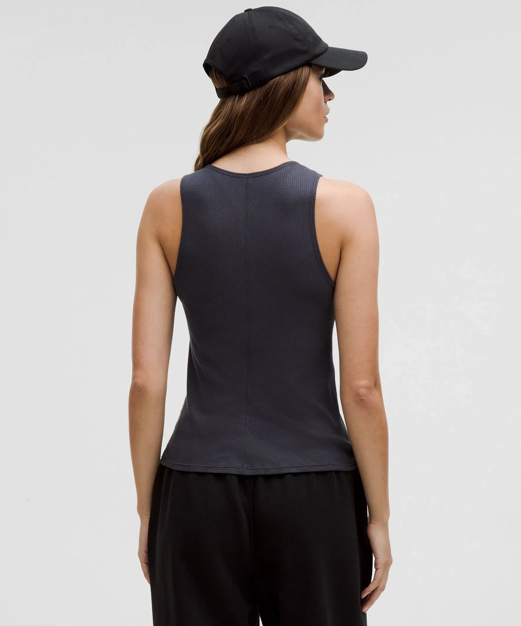 Lululemon Women's Sheer Cotton Ribbed Tank Top