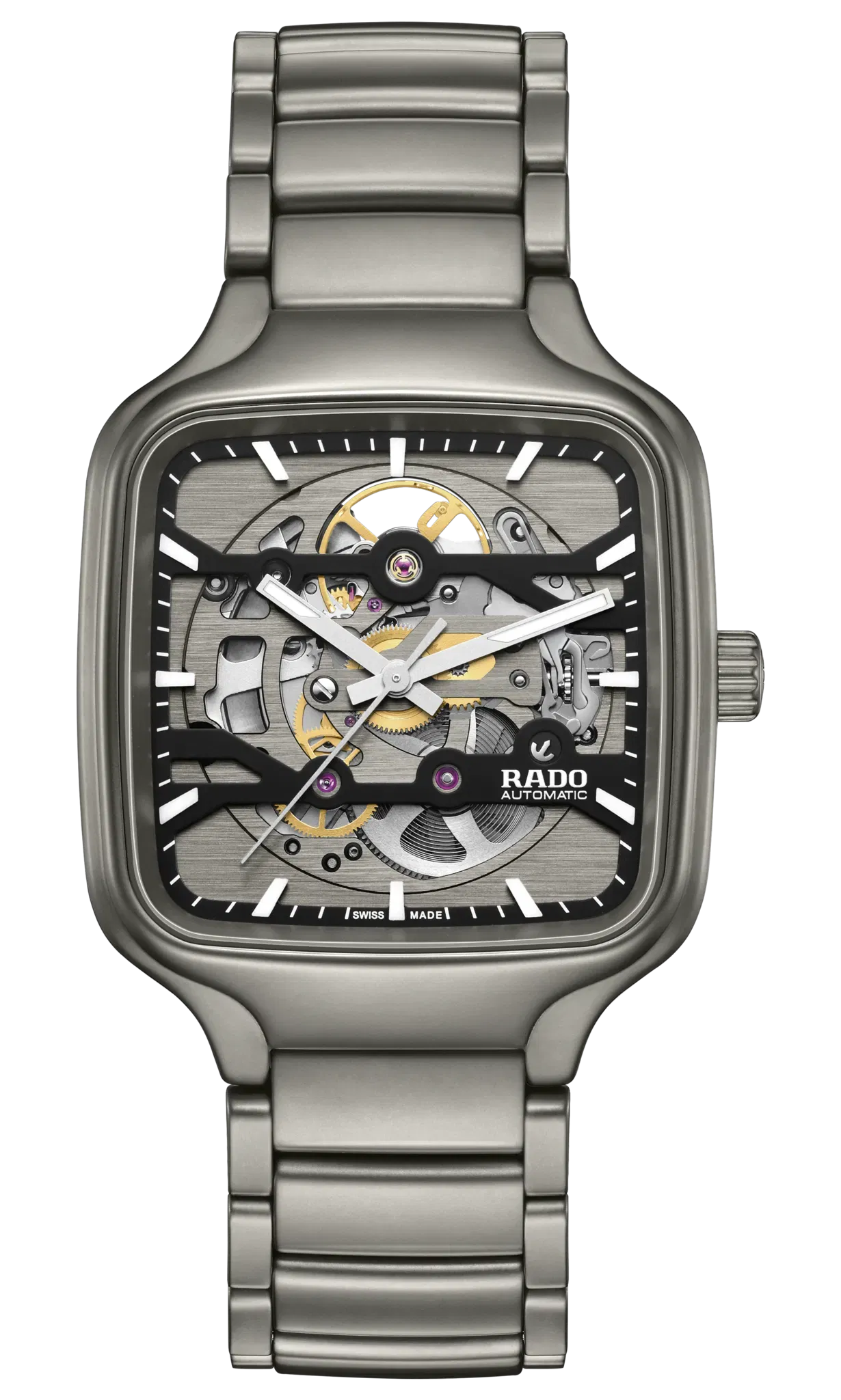 Rado True Square Automatic Skeleton Black r27196152