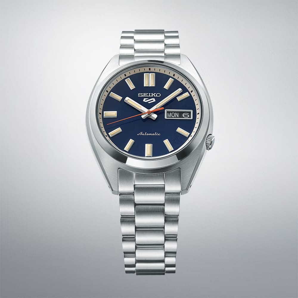 Seiko 5 Sports Snxs Rinse Blue Classic Sports - Blue - SRPK87K1