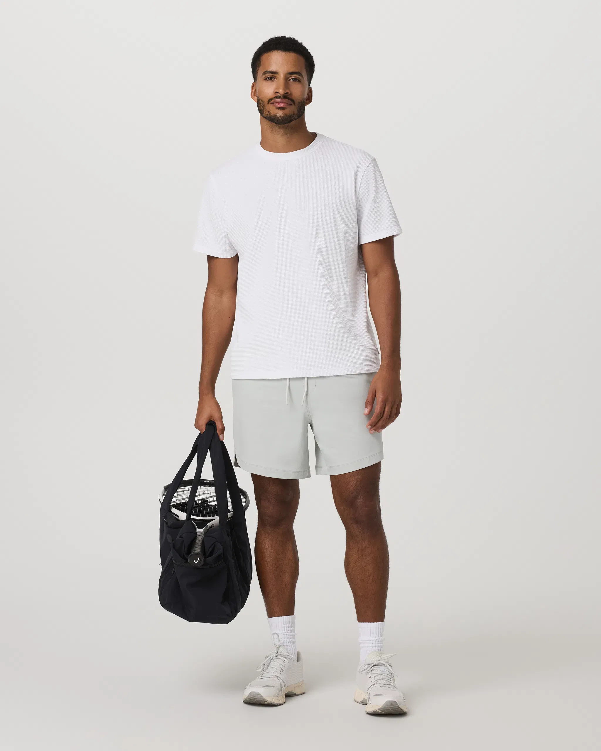 Vuori Short Sleeve Lightweight Tech Waffle T-Shirt Relaxed Fit