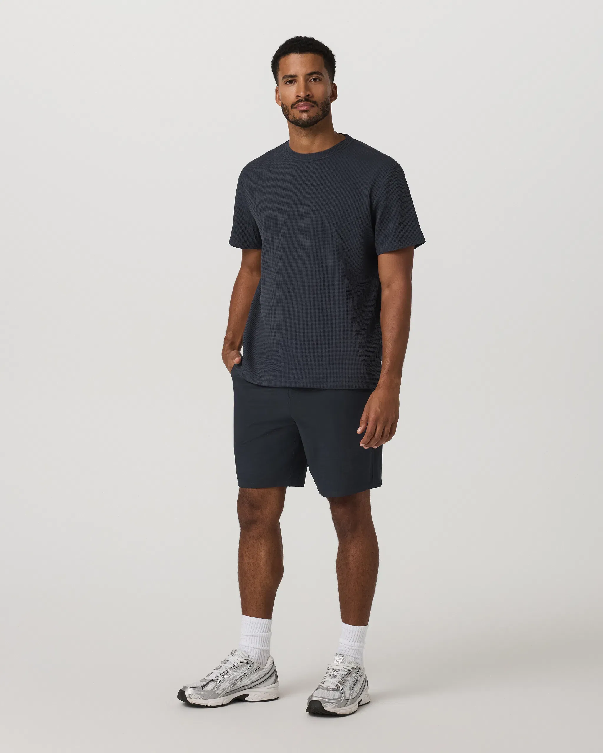 Vuori Short Sleeve Lightweight Tech Waffle T-Shirt Relaxed Fit