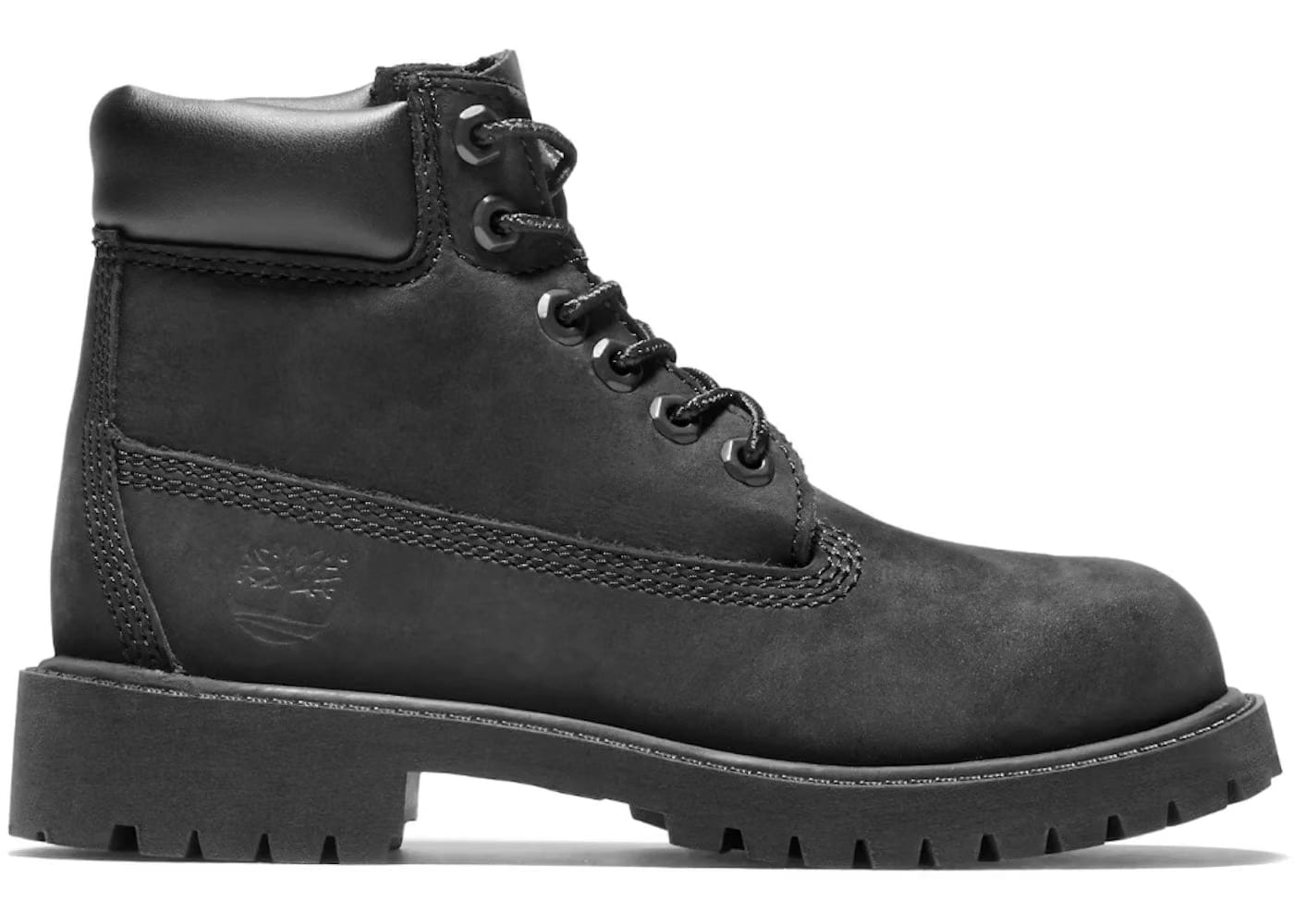 Timberland 6" Premium Boot Black Nubuck (Ps)