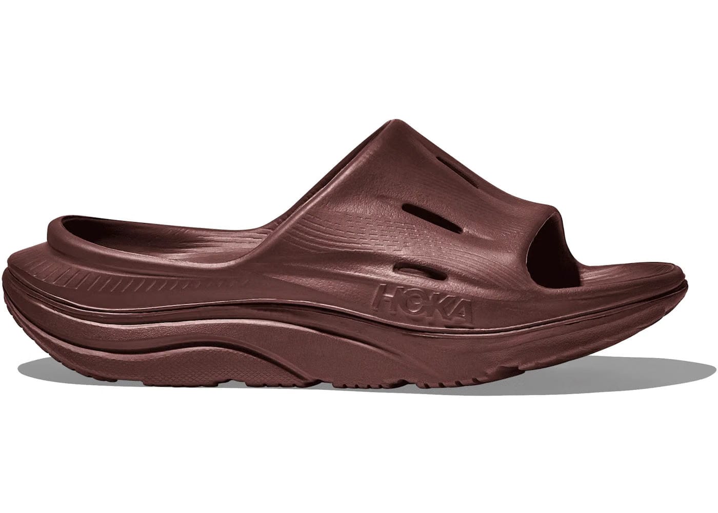 Hoka One One Ora Recovery Slide 3 Dark Cedar