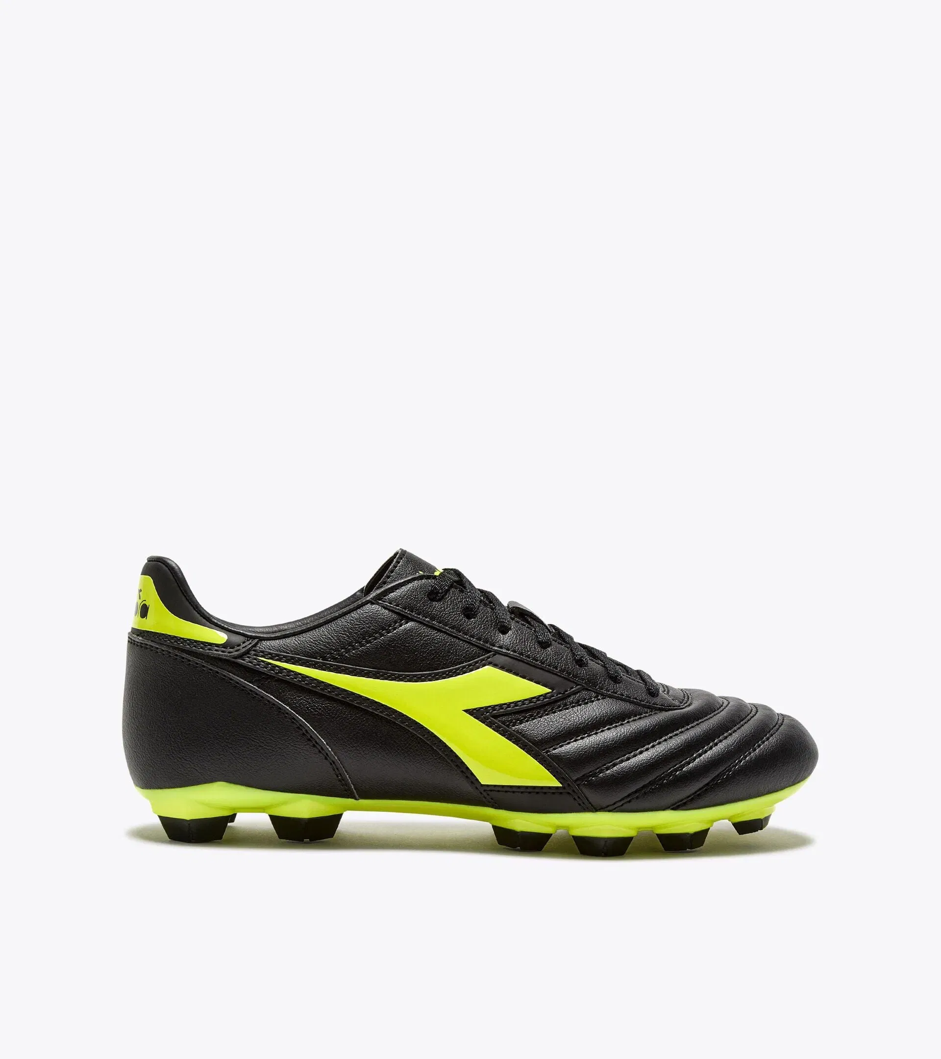 Diadora Brasil Icon R Lpu Black/Fluo Yellow Diadora