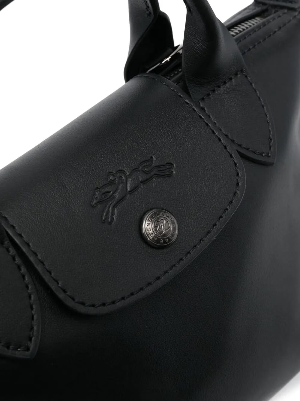 Le Pliage leather mini bag