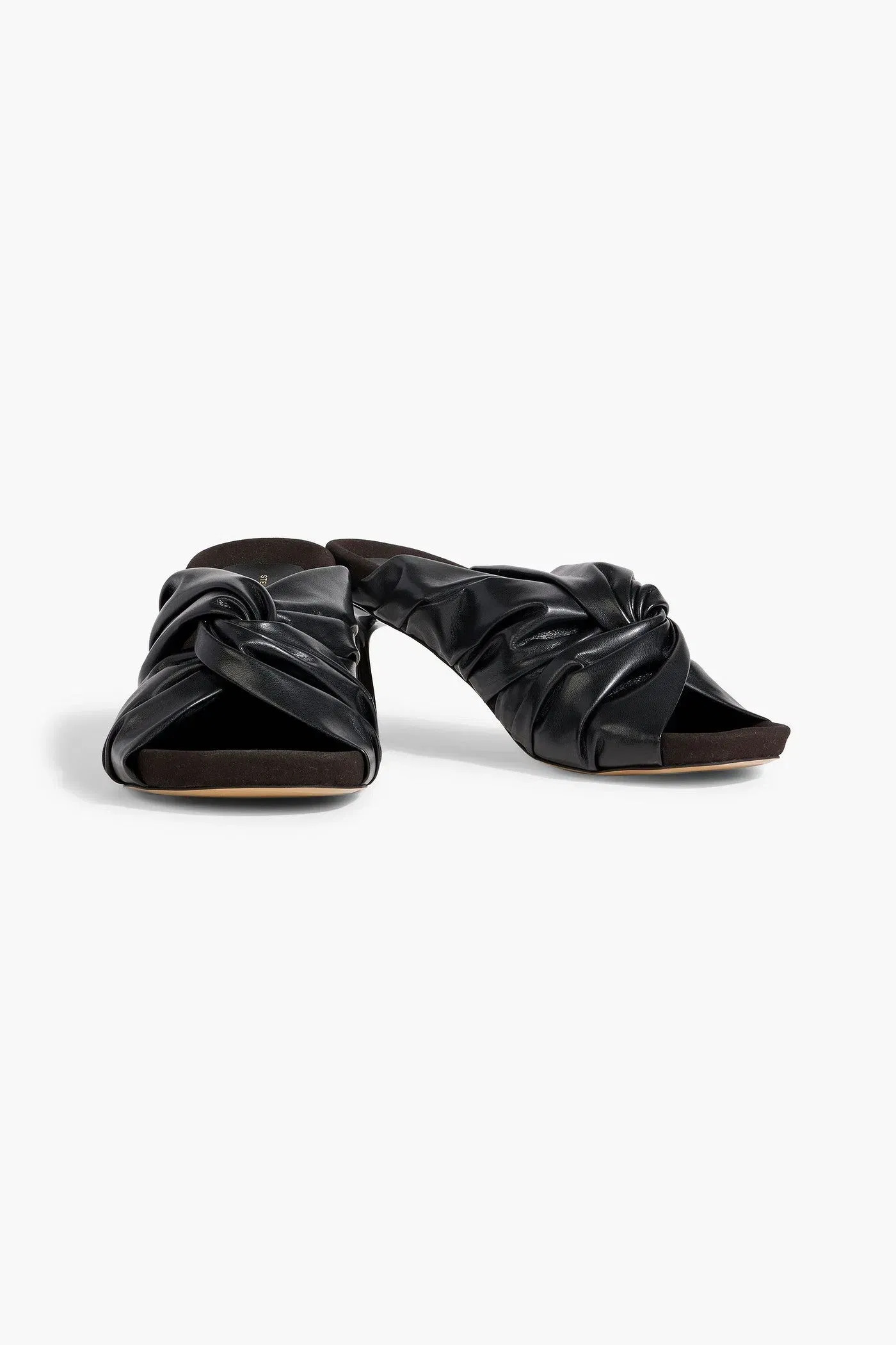 Stella Mccartney Terra Twisted Mules Black Women's