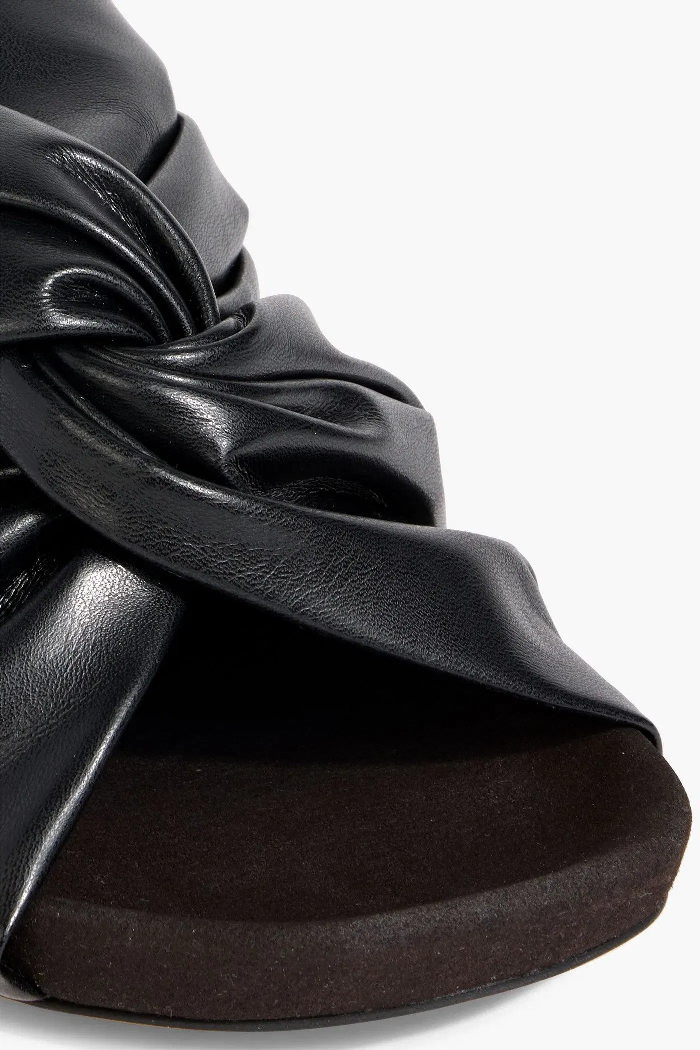 Stella Mccartney Terra Twisted Mules Black Women's