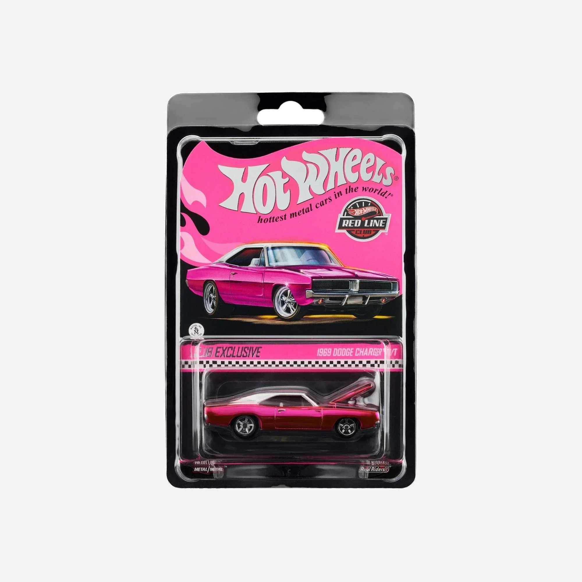 Hot Wheels Rlc Exclusive 1969 Dodge Charger R/T Spectraflame Pink