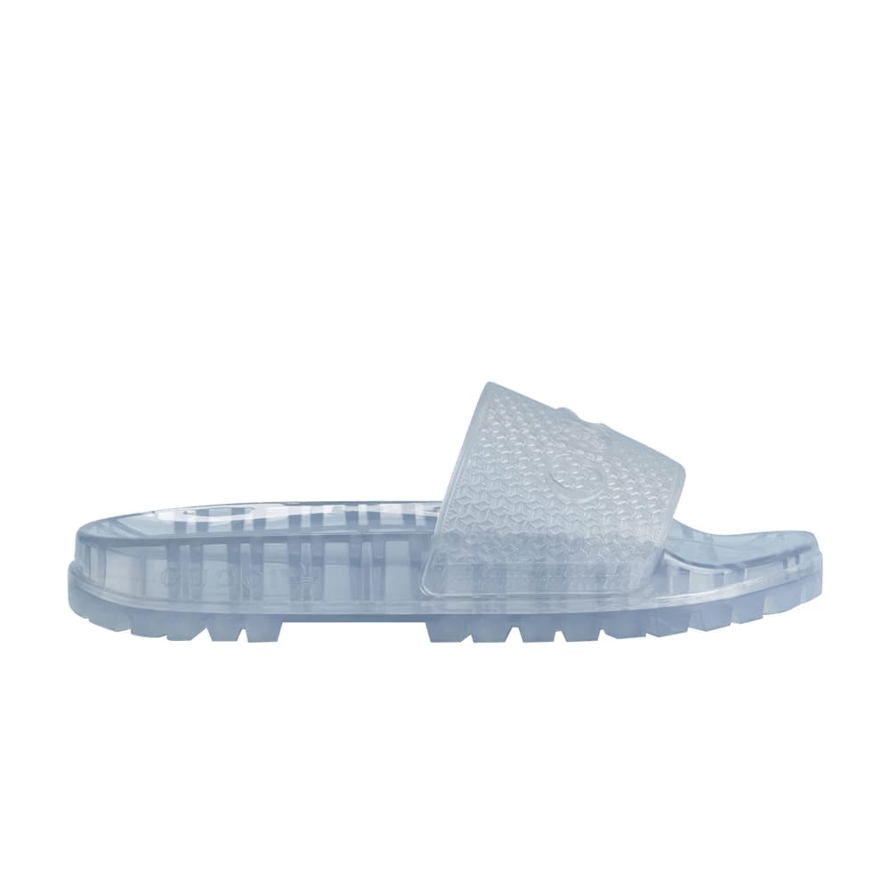 Gucci x Adilette Slide Sandal Transparent White