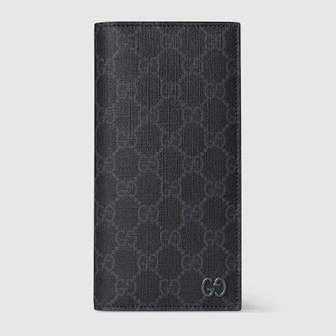 Grey interior GG long wallet