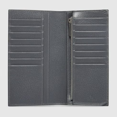 Grey interior GG long wallet