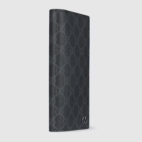 Grey interior GG long wallet