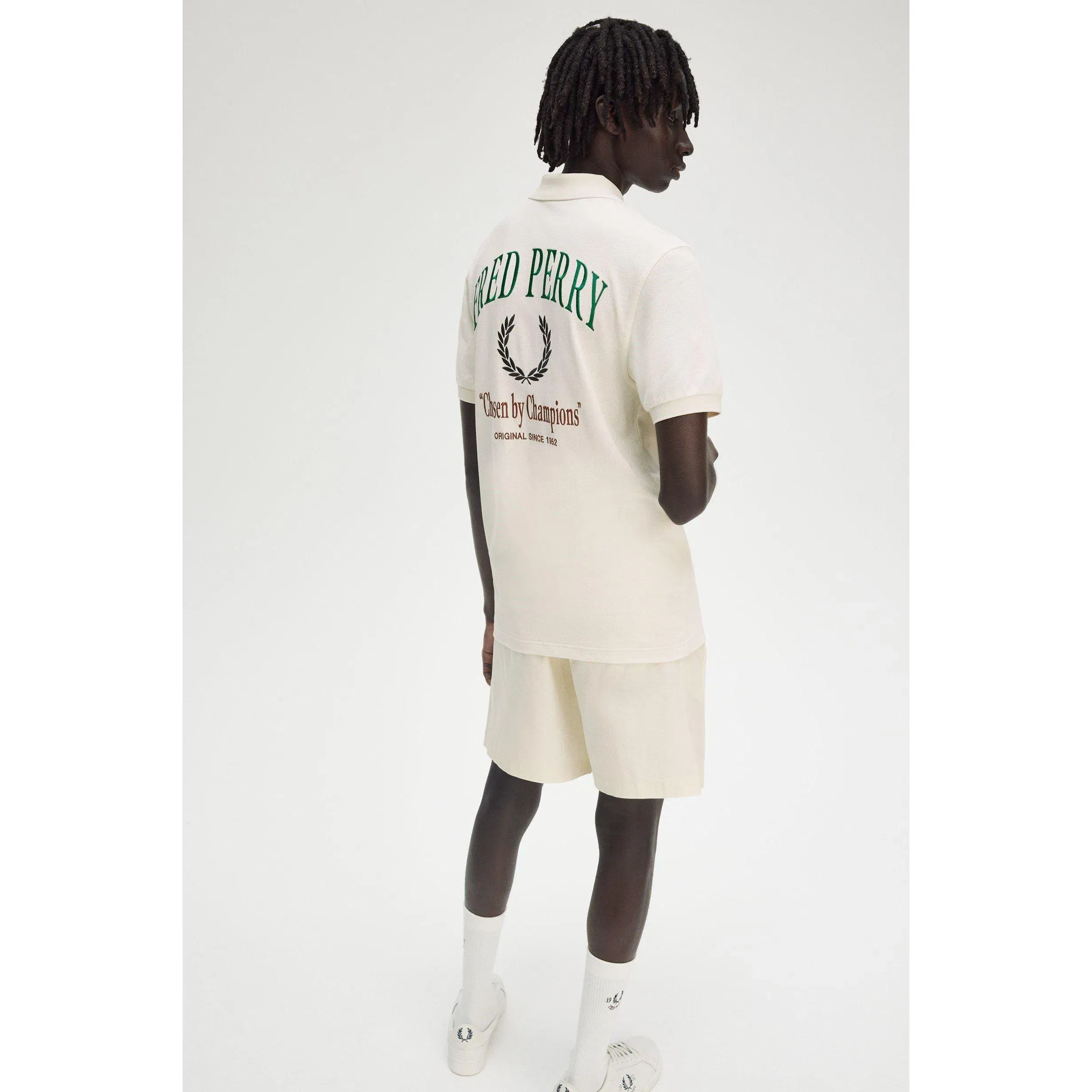 Club Back Print Short Sleeve Polo Shirt