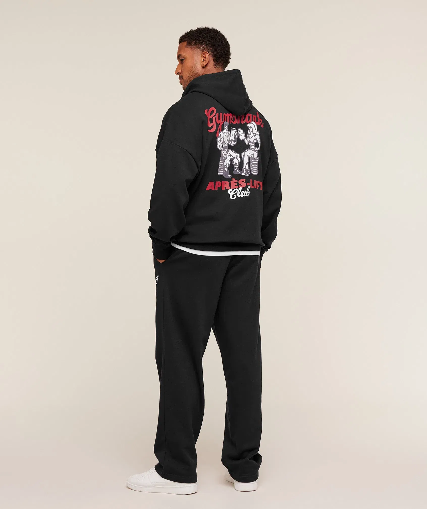 Gymshark Après-Lift Club Hoodie - Black